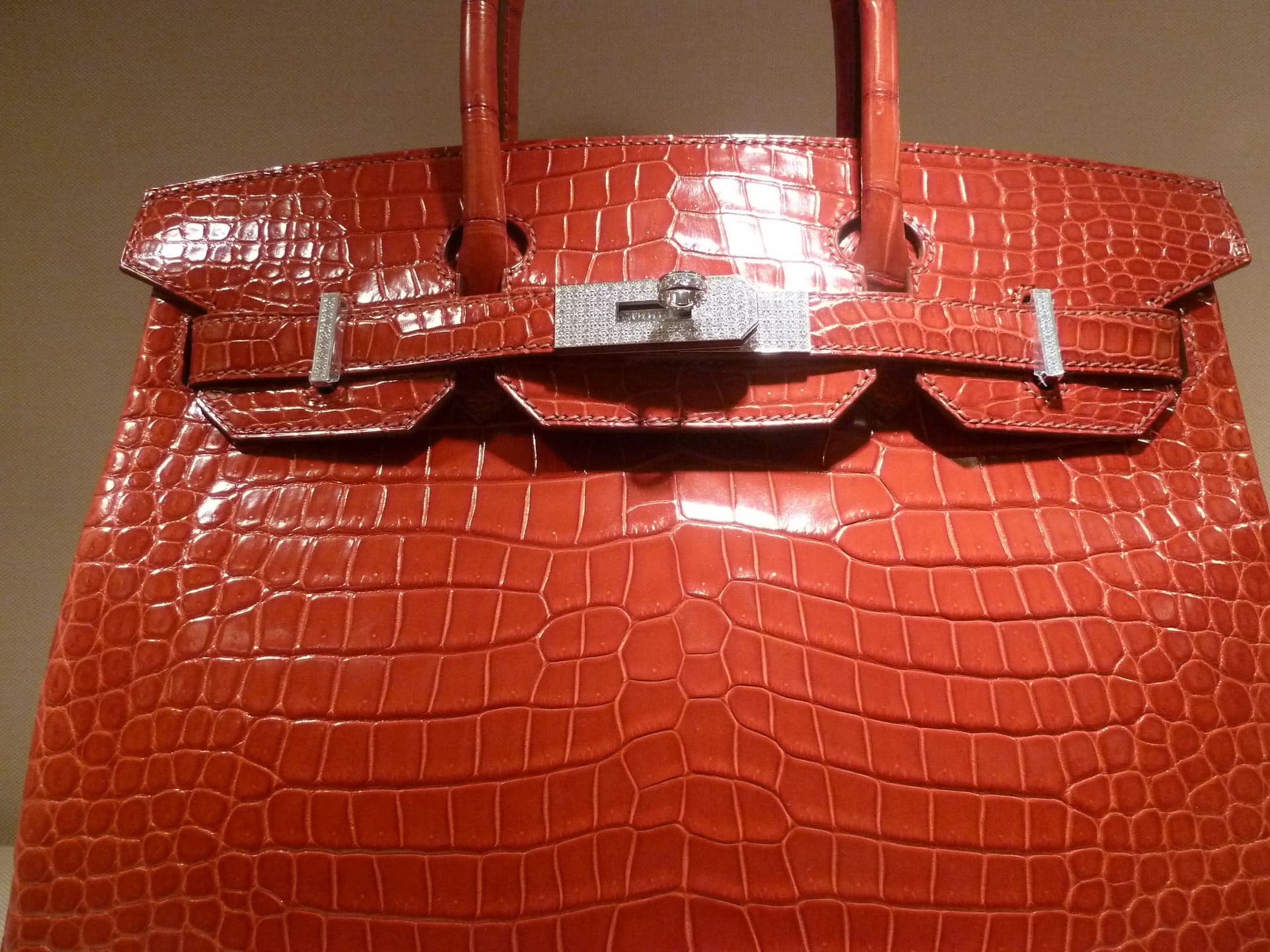Сумка Hermès Birkin из крокодиловой кожи