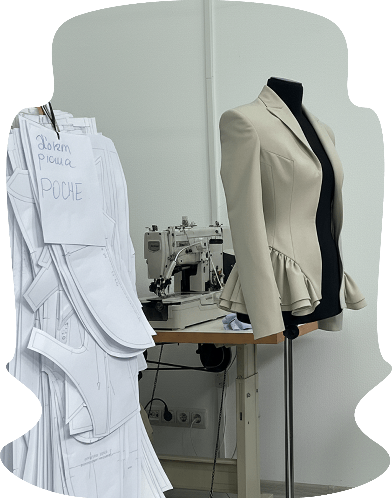 Крой - 03 этап создания одежды POCHE